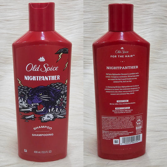 Old Spice NightPanther Shampoo for Men – 400ml