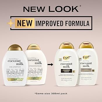 OGX Coconut Milk Shampoo & Conditioner Set 385ml