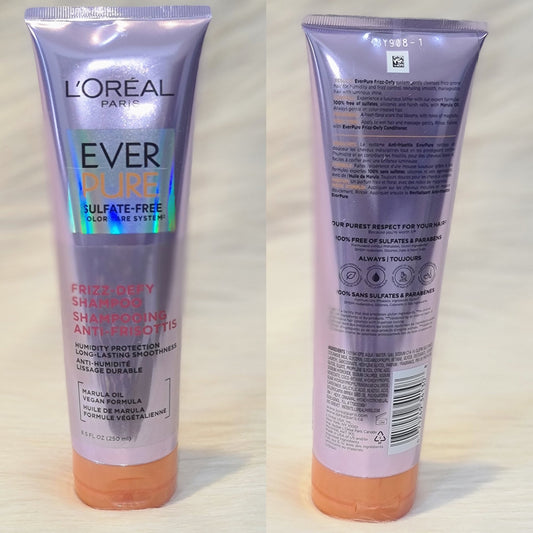 L'Oréal Paris Sulfate-Free Frizz Defy Shampoo 250ml