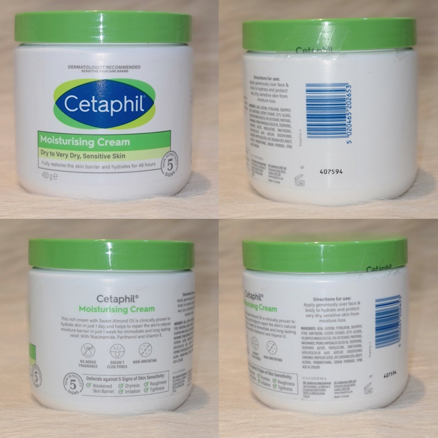 Cetaphil Moisturizing Cream 450g