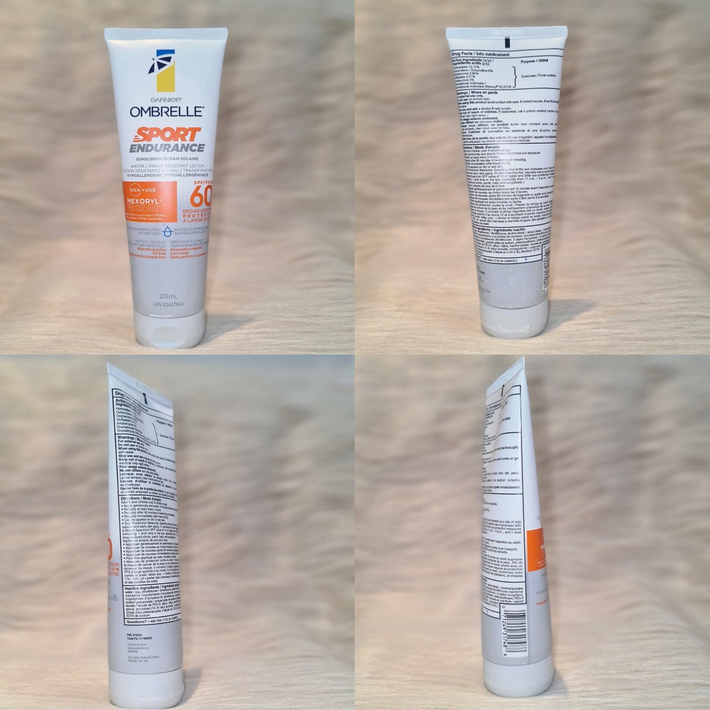 Garnier Ombrelle Sport SPF 60 Sunscreen Lotion 231ml