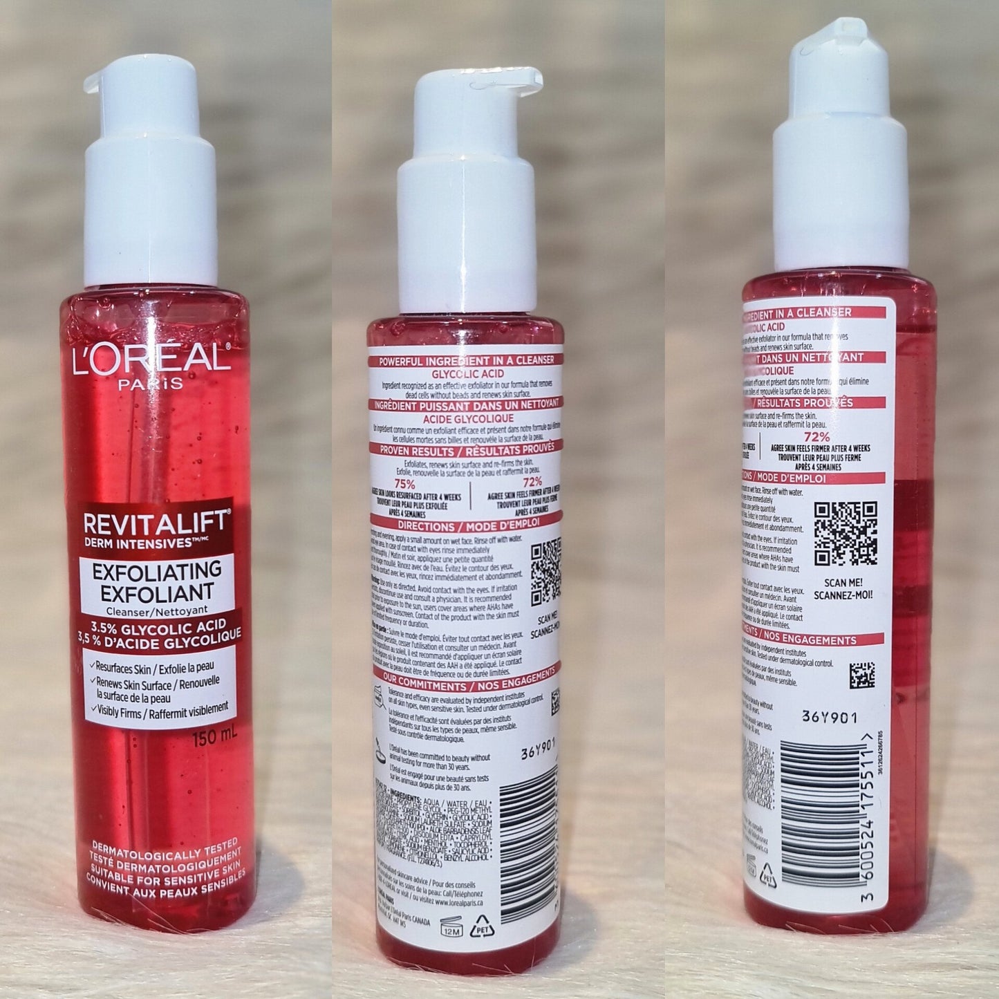 L'Oreal Exfoliating Face Cleanser 150ml