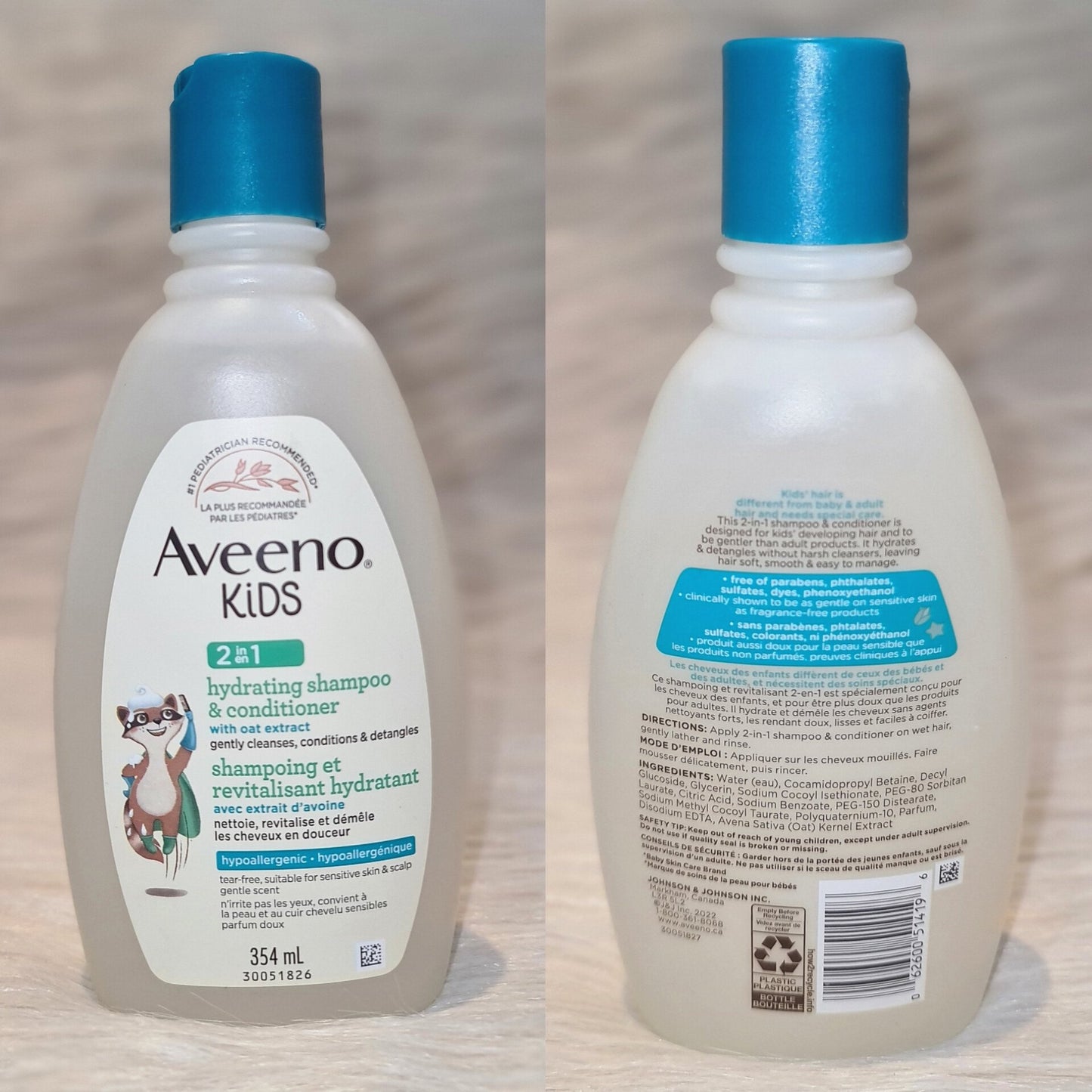 Aveeno Kids 2-in-1 Hydrating Shampoo &amp; Conditioner 354 ml