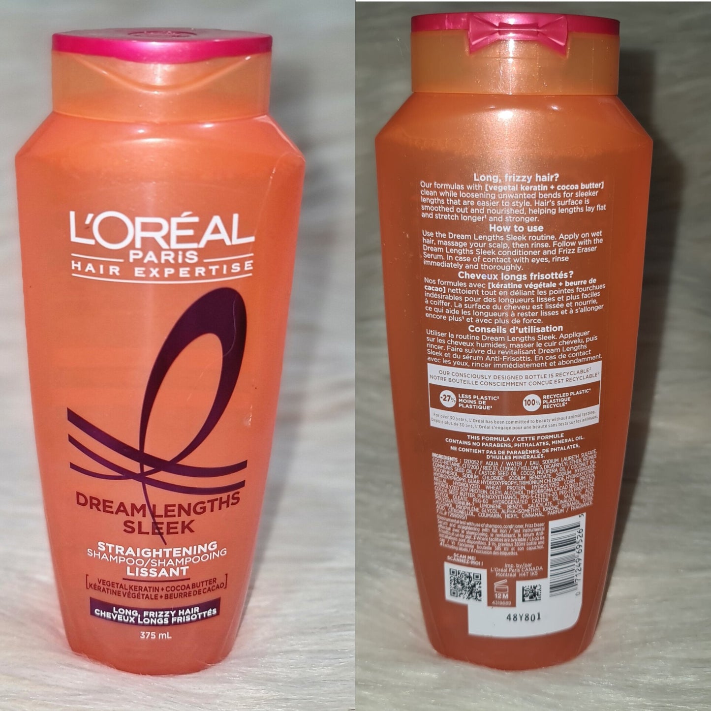 L’Oréal Paris Dream Lengths Straightening Shampoo 375ml