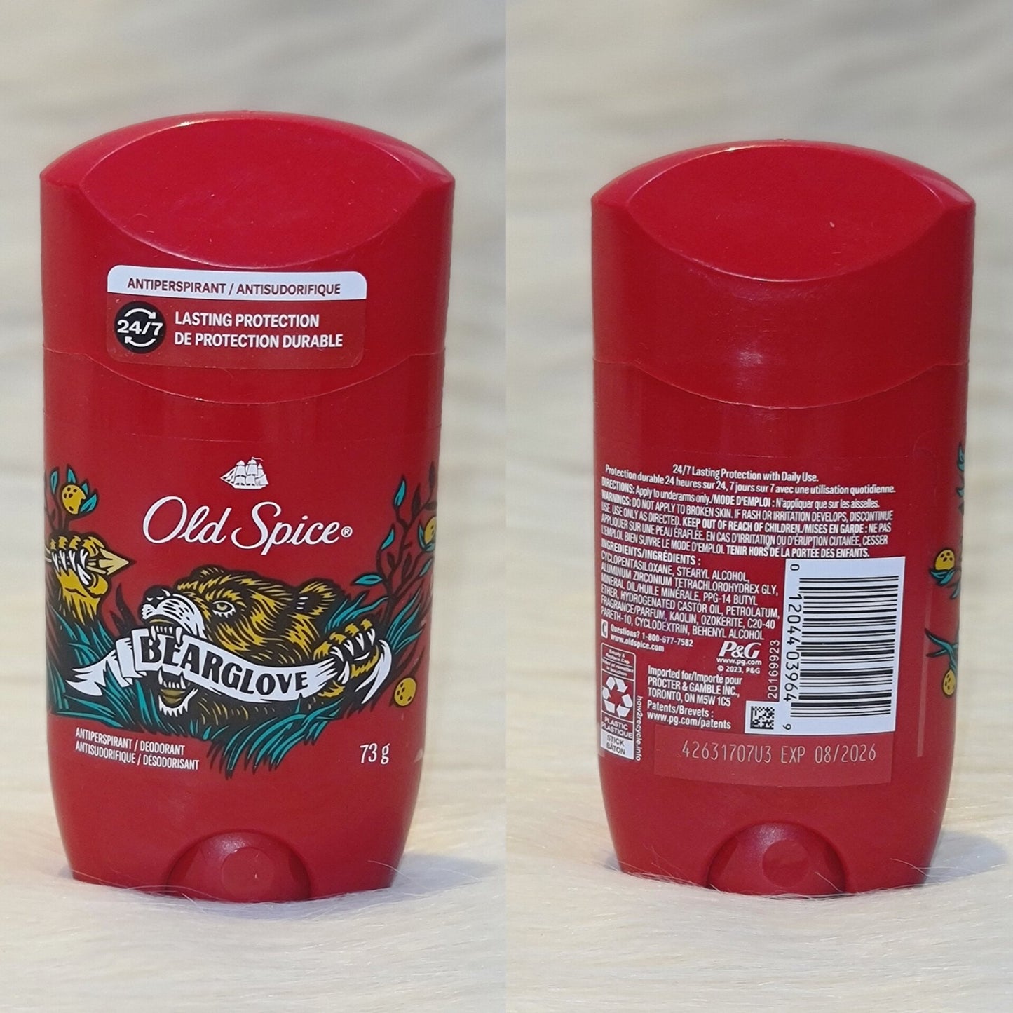 Old Spice Wild Collection Bearglove Antiperspirant Stick 73g
