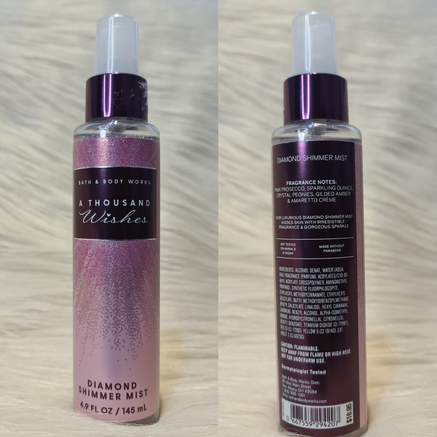 Bath & Body Works A Thousand Wishes Shimmer Mist 145ml