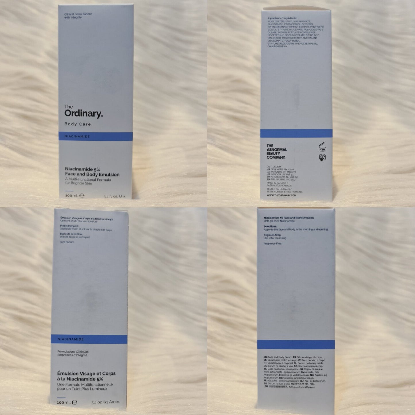 The Ordinary Niacinamide 5% Face & Body Emulsion 100ml