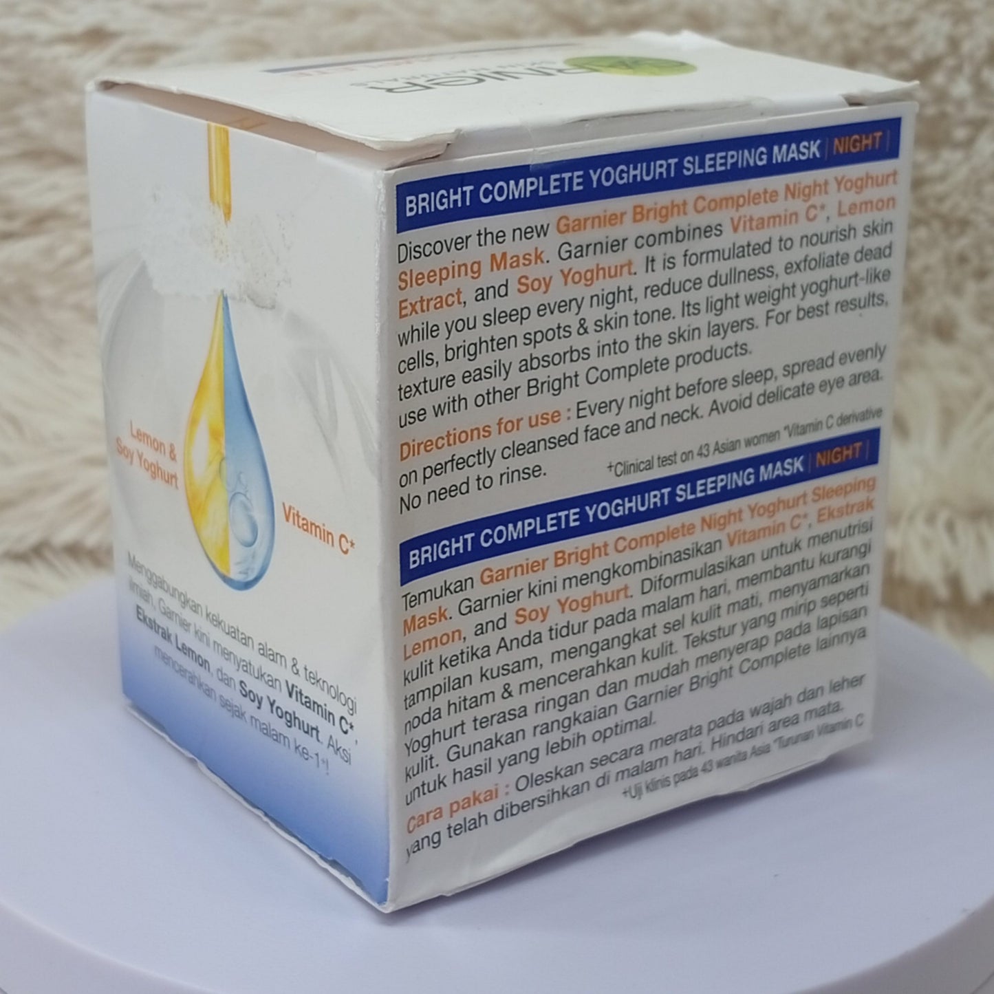 Garnier Light Complete Sleeping Mask 50g