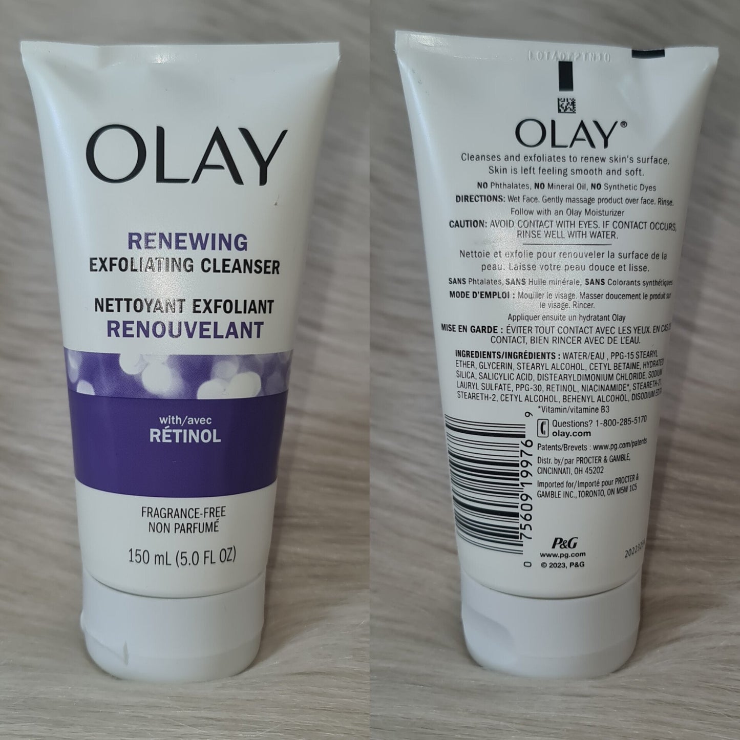 Olay Regenerist Retinol Exfoliating Cleanser 150ml