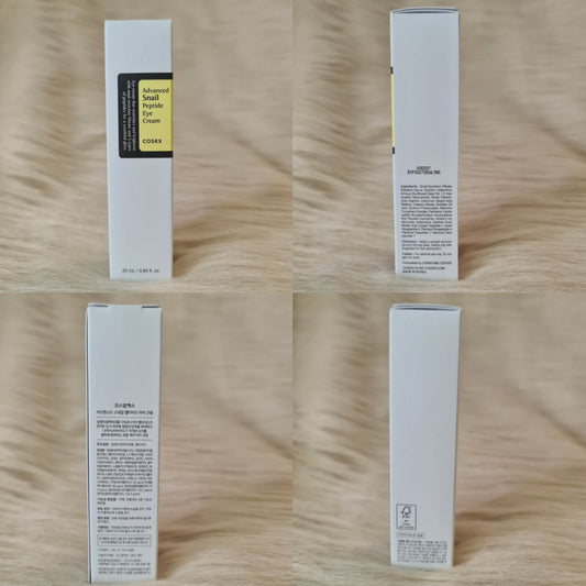 COSRX Snail Peptide Eye Cream 25ml