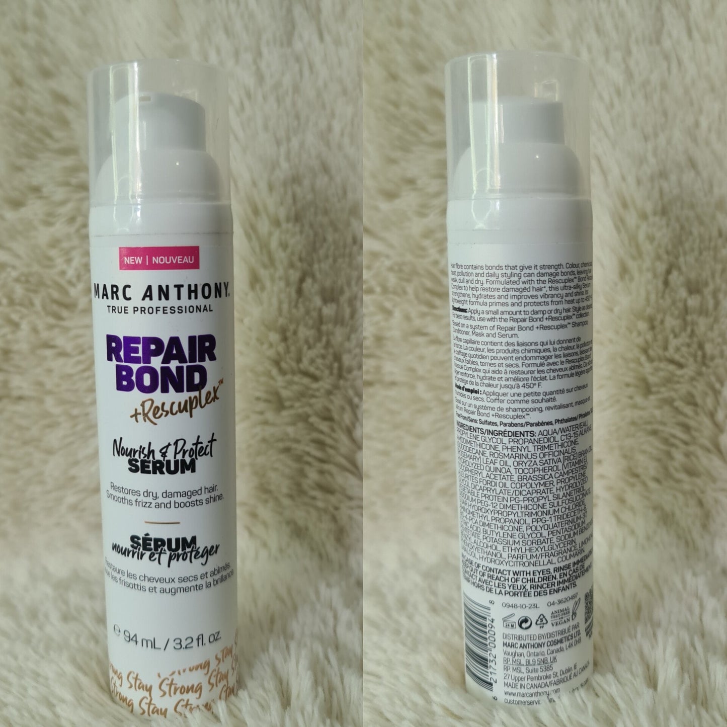 Marc Anthony Repair Bond Hair Serum – Frizz Control &amp; Heat Protection 94ml