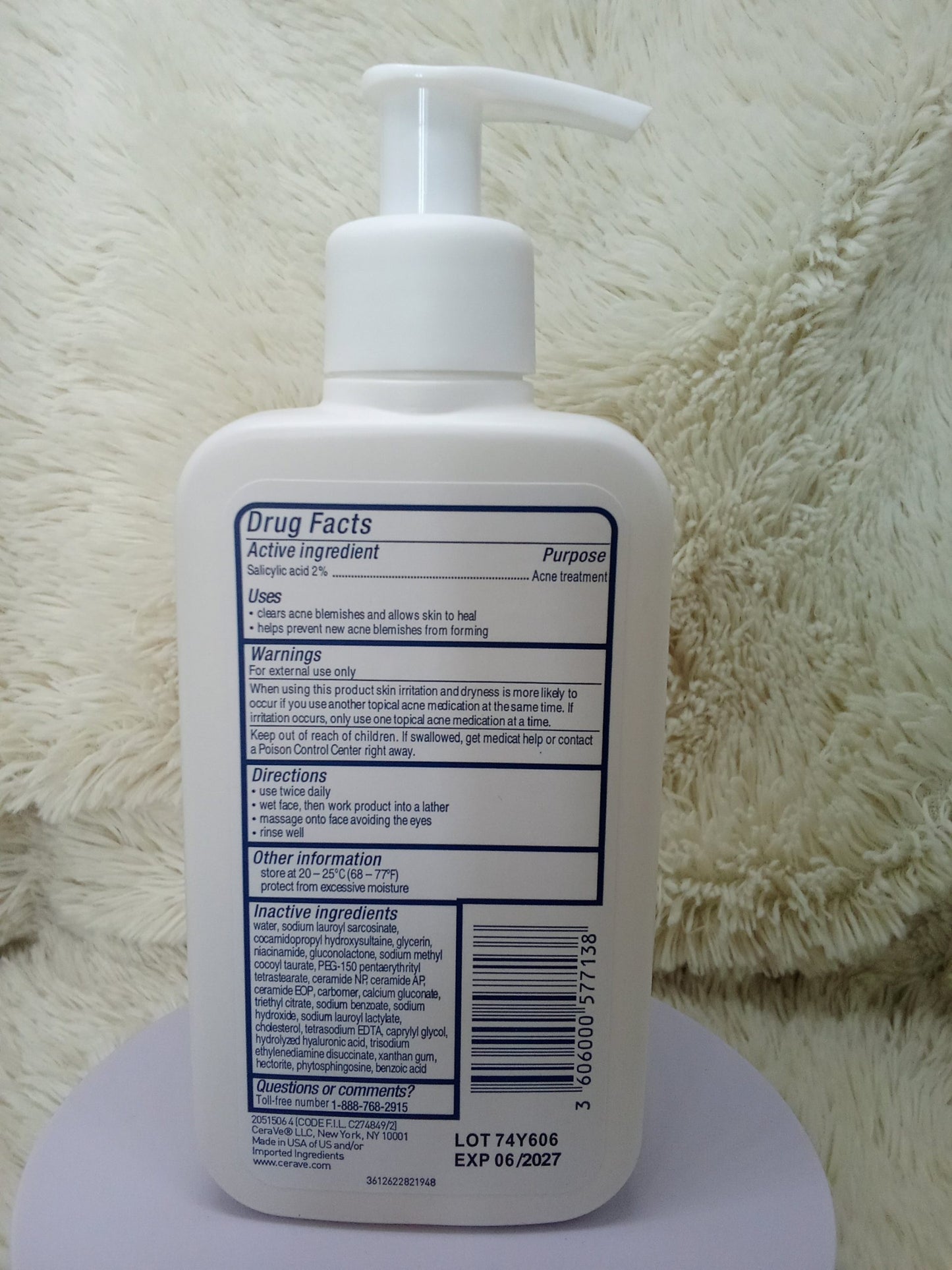 CeraVe Acne Control Cleanser 237ml