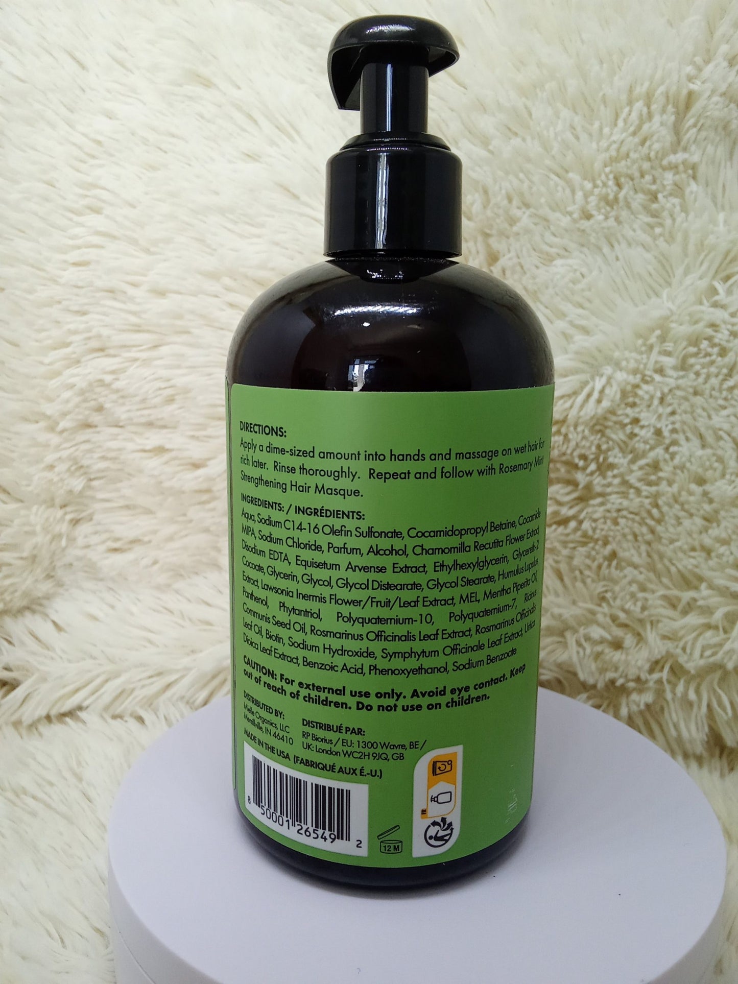 Mielle Rosemary Mint Strengthening Shampoo 355ml