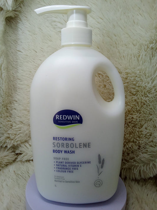 Redwin Sorbolene Body Wash with Vitamin E 1L