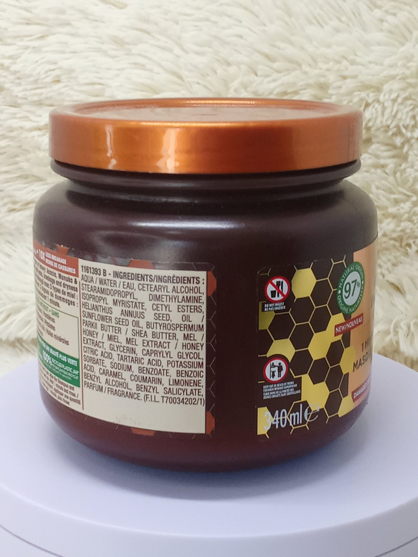 ( Discounted Product ) Garnier Honey Treasures Hair Mask 340ml