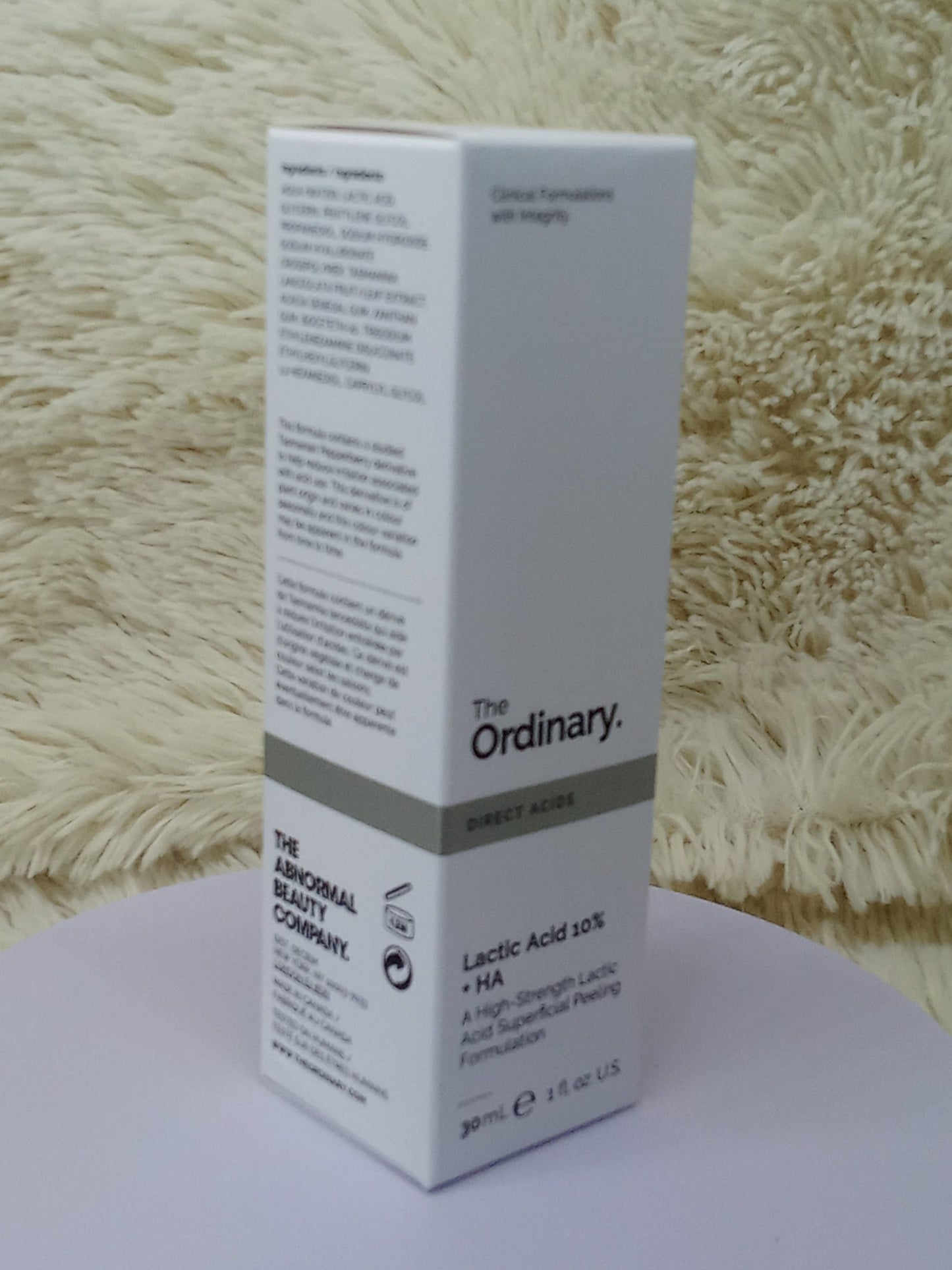 The Ordinary Lactic Acid 10% + HA 2% (30ml)