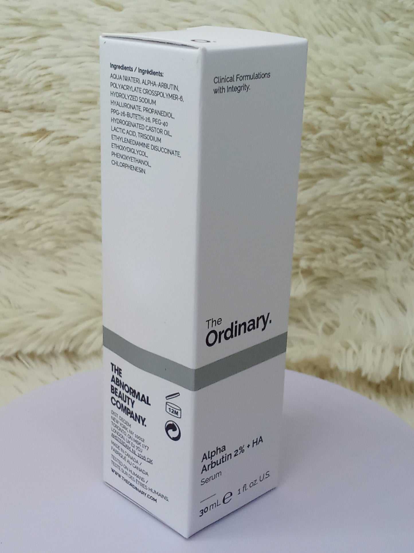 The Ordinary Alpha Arbutin 2% + Hyaluronic Acid Serum