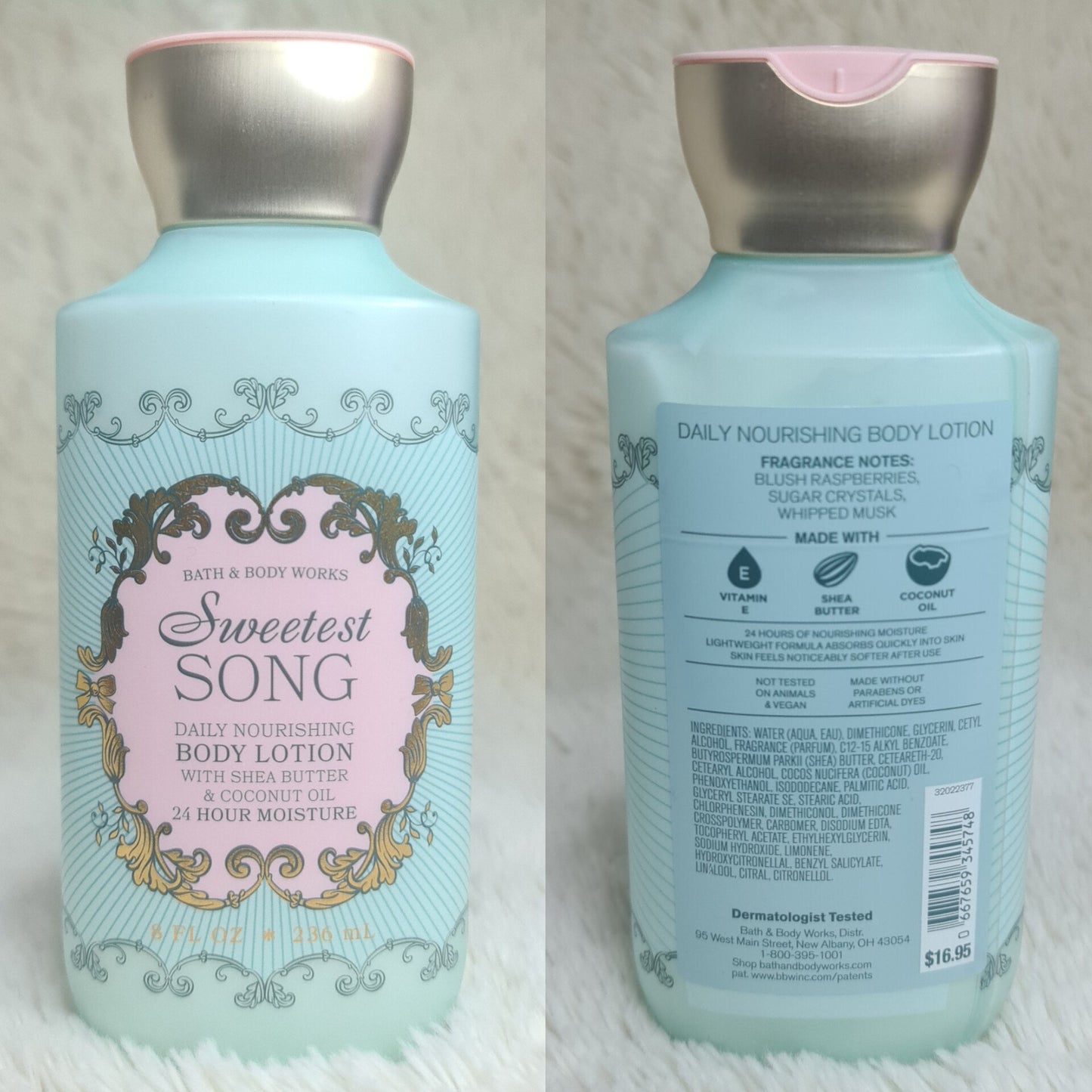 Bath & Body Works Sweetest Song Body Lotion 236ml