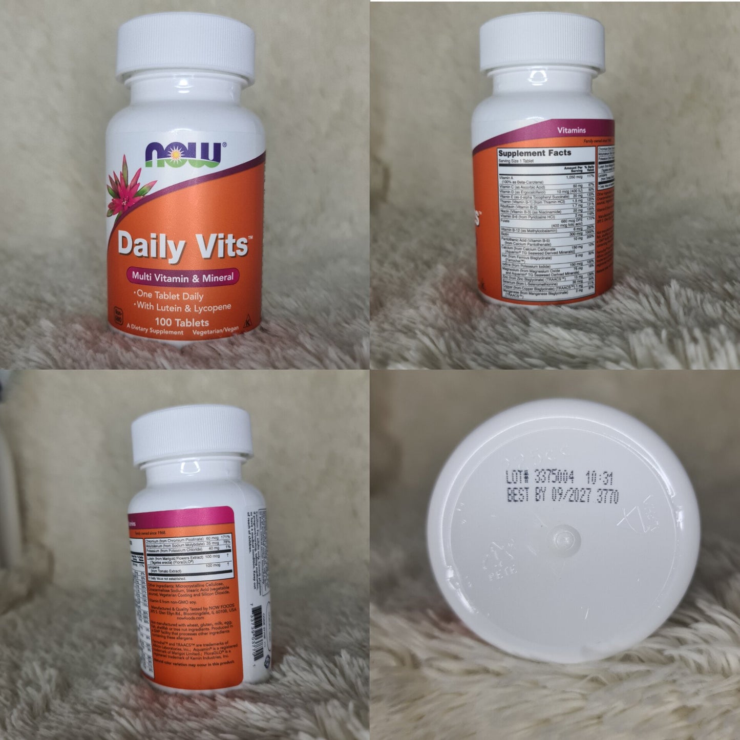 NOW Foods Daily Vits™ – 100 Tablets