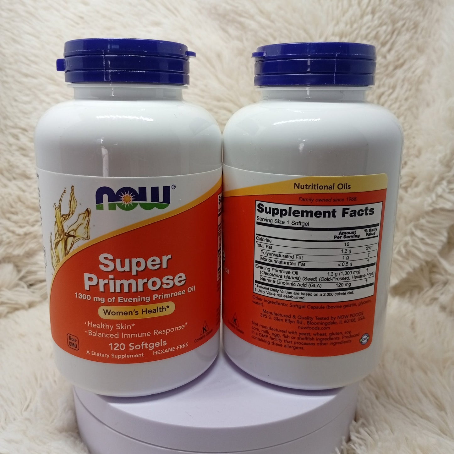 NOW Foods Super Primrose 1300mg – 120 Softgels