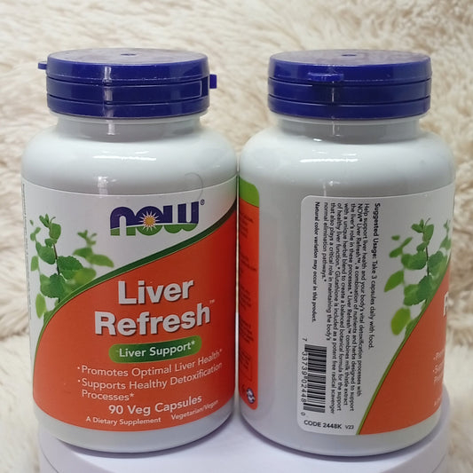 NOW Foods Liver Refresh – 90 Veg Capsules