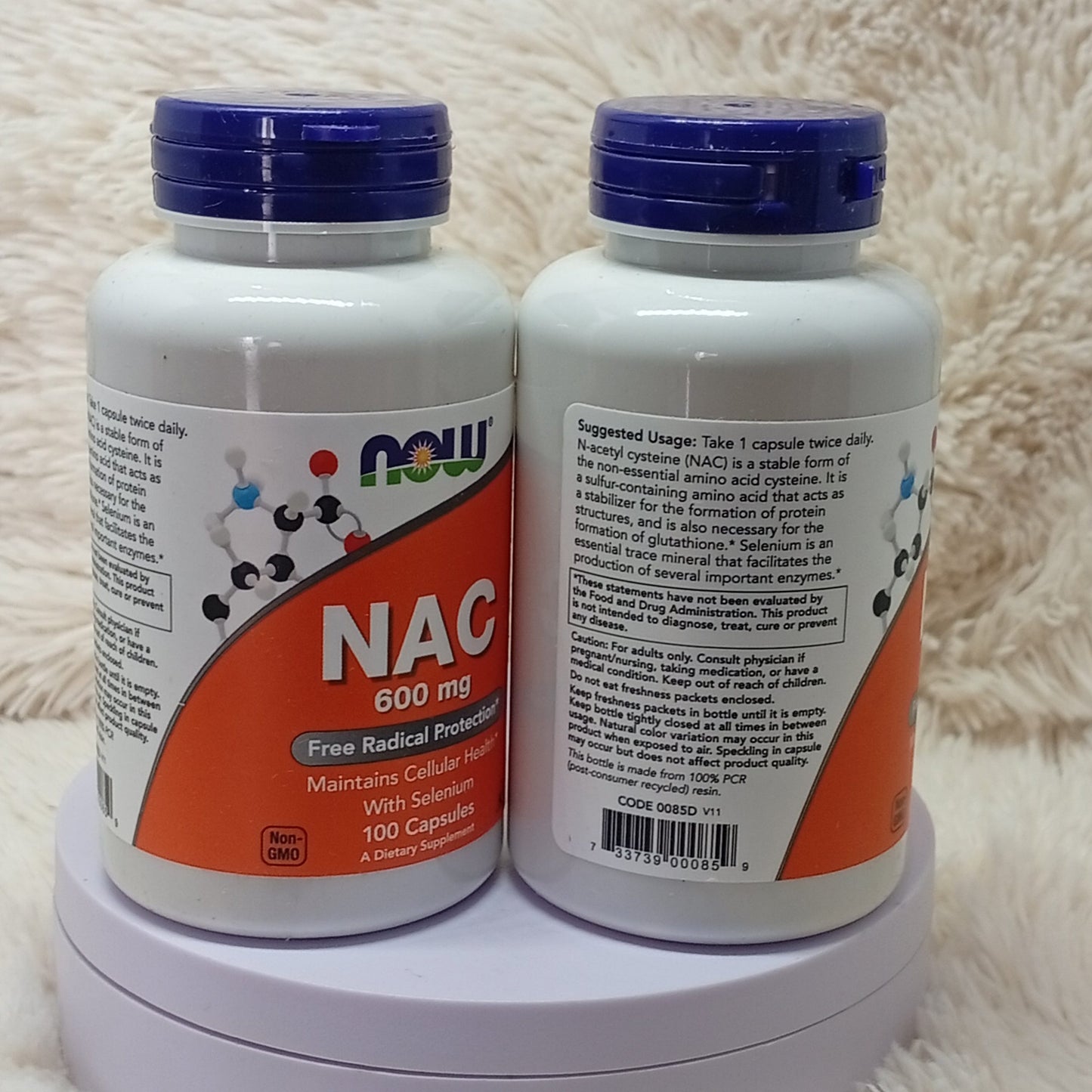 NOW Foods NAC 600 mg – 100 Tablets