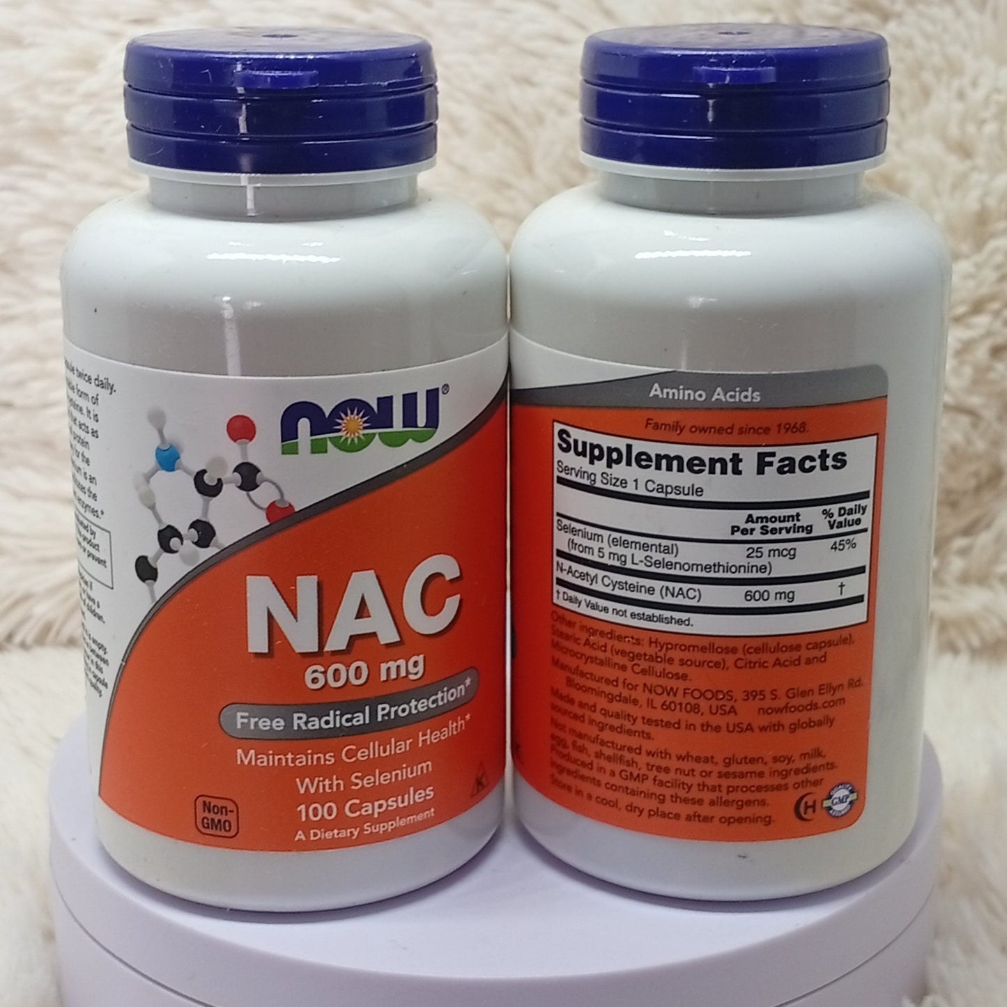 NOW Foods NAC 600 mg – 100 Tablets