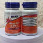 NOW Foods Mega D-3 & MK-7 (60 Capsules)