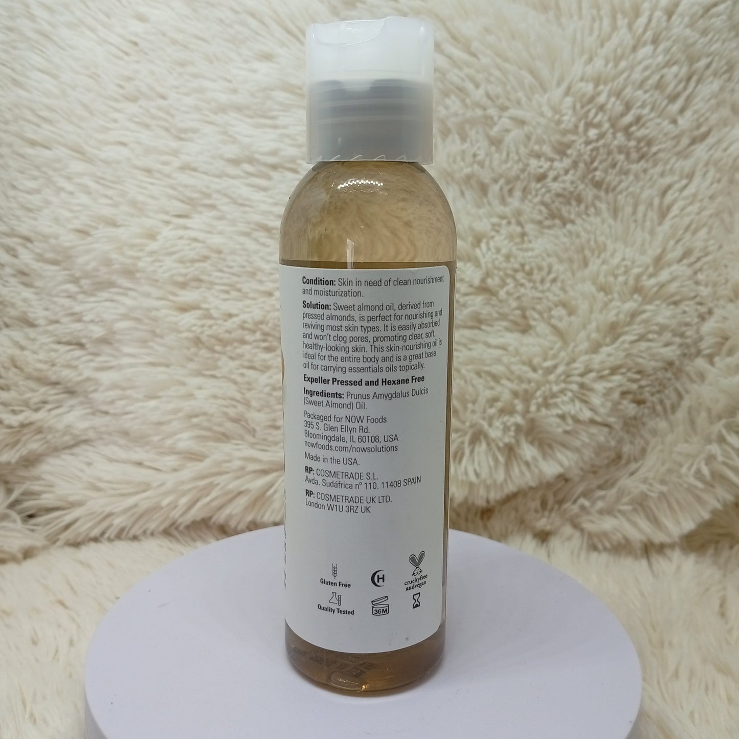 NOW Foods Sweet Almond Oil 118ml