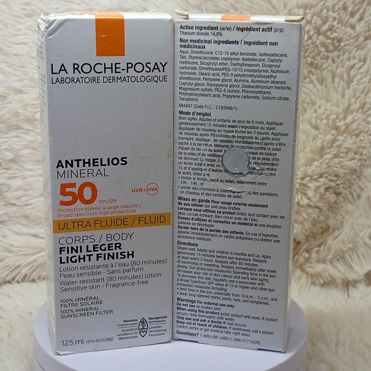 La Roche-Posay Anthelios Mineral SPF50 Sunscreen 125ml