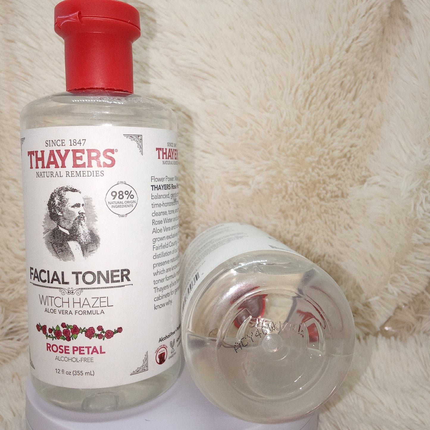 Thayers Alcohol-Free Rose Petal Witch Hazel Toner (12oz)