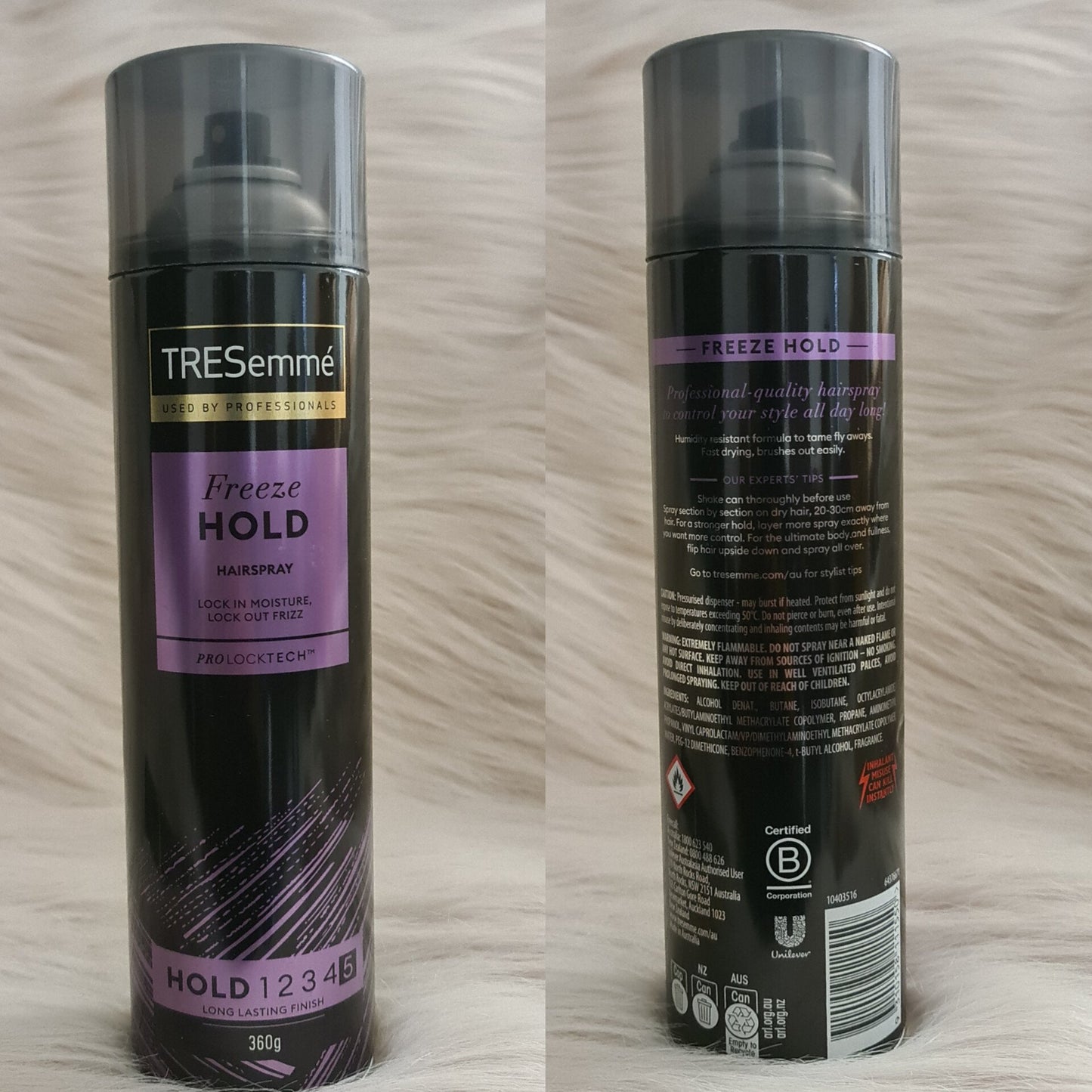 TRESemmé Freeze Hold Hairspray 360ml – Strong Hold