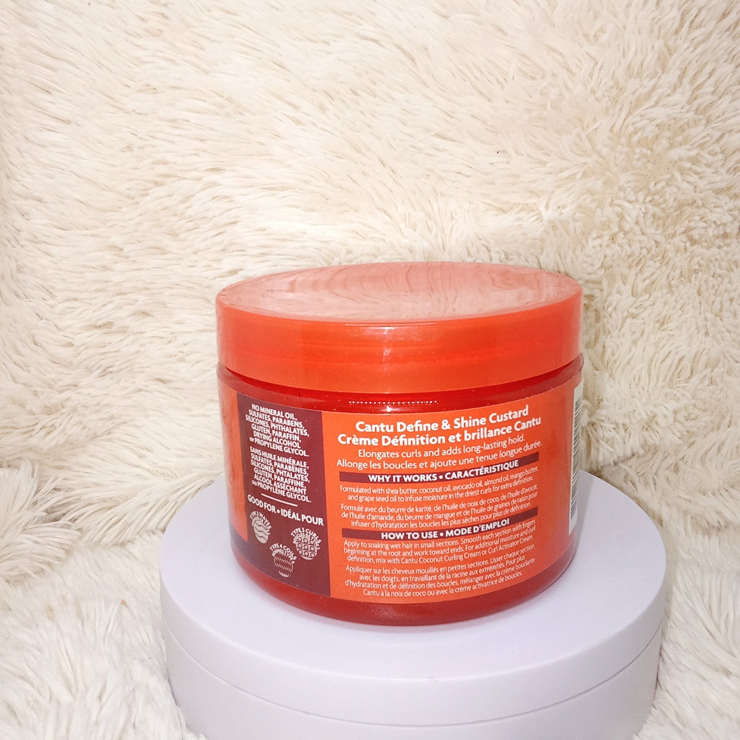 Cantu Define & Shine Custard 340g