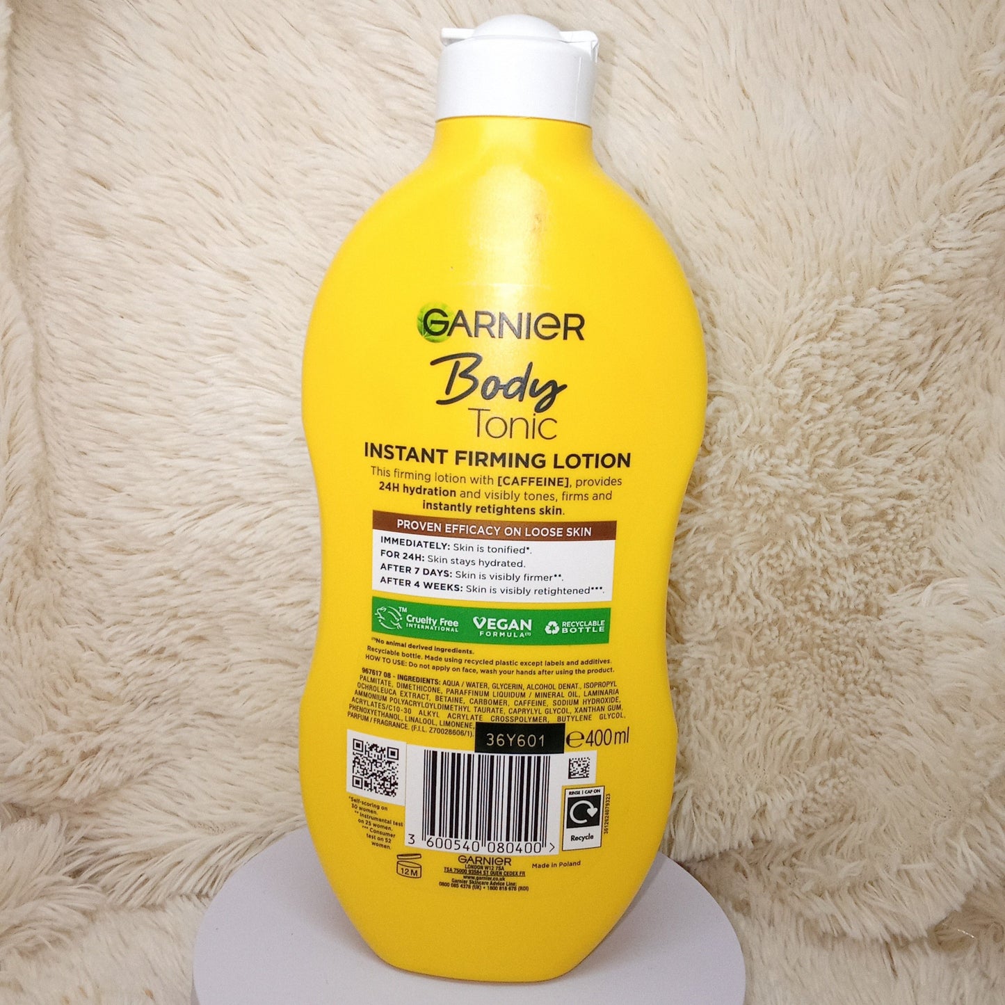 Garnier Body Tonic Firming Hydrating Lotion 400ml
