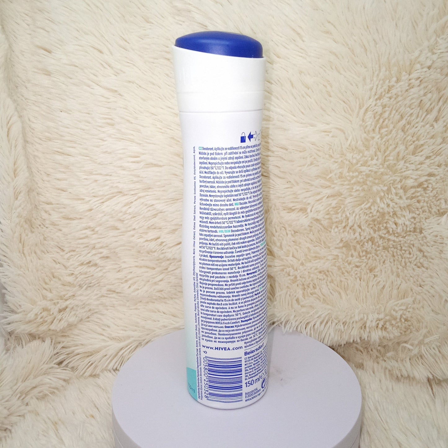 NIVEA Fresh Comfort 0% Aluminium Spray 150ml