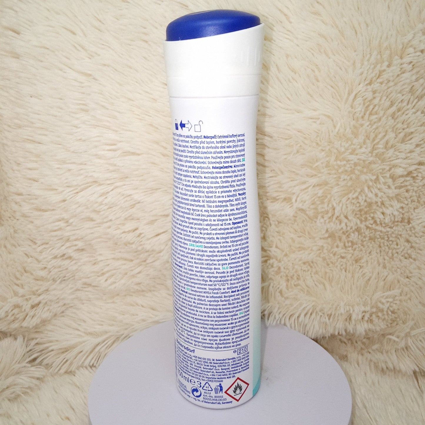 NIVEA Fresh Comfort 0% Aluminium Spray 150ml