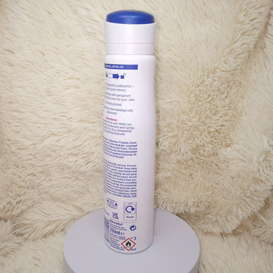 Nivea Pearl & Beauty Quick Dry Spray 250ml