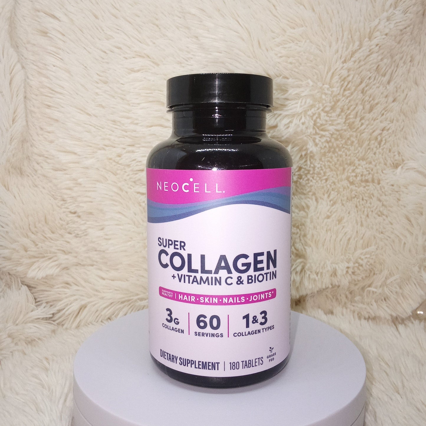NeoCell Super Collagen + Vitamin C & Biotin – 180 Tablets