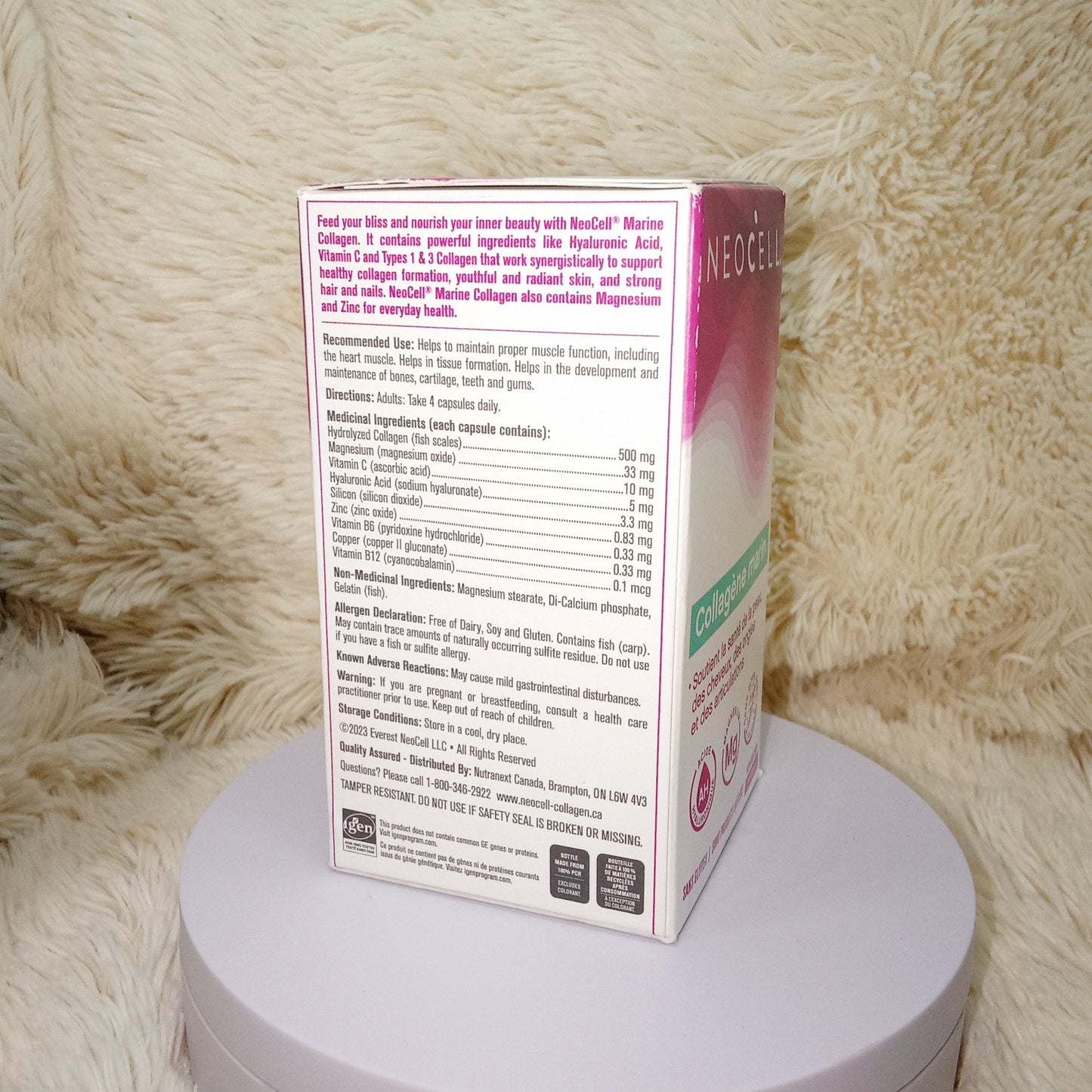 NeoCell Marine Collagen + Hyaluronic Acid – 30 Servings