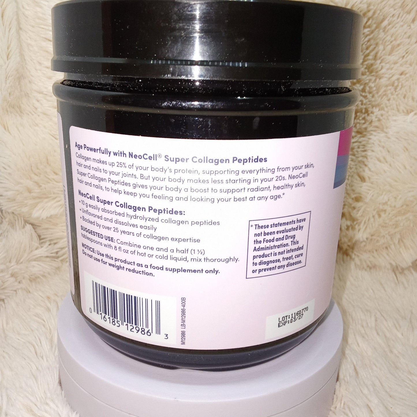 NeoCell Super Collagen Powder Unflavored 14 oz