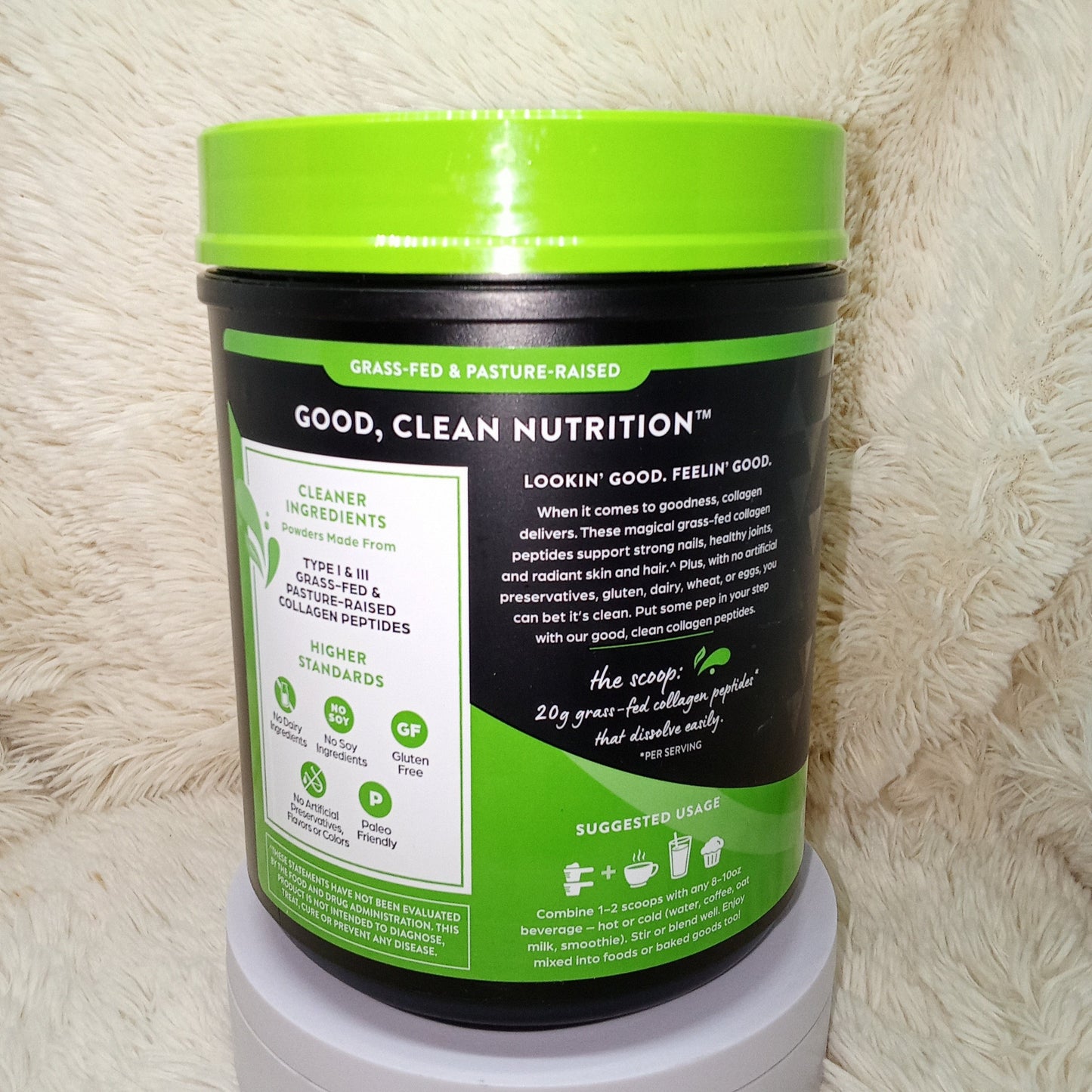Orgain Hydrolyzed Collagen Peptides Powder (1lb, Unflavored)