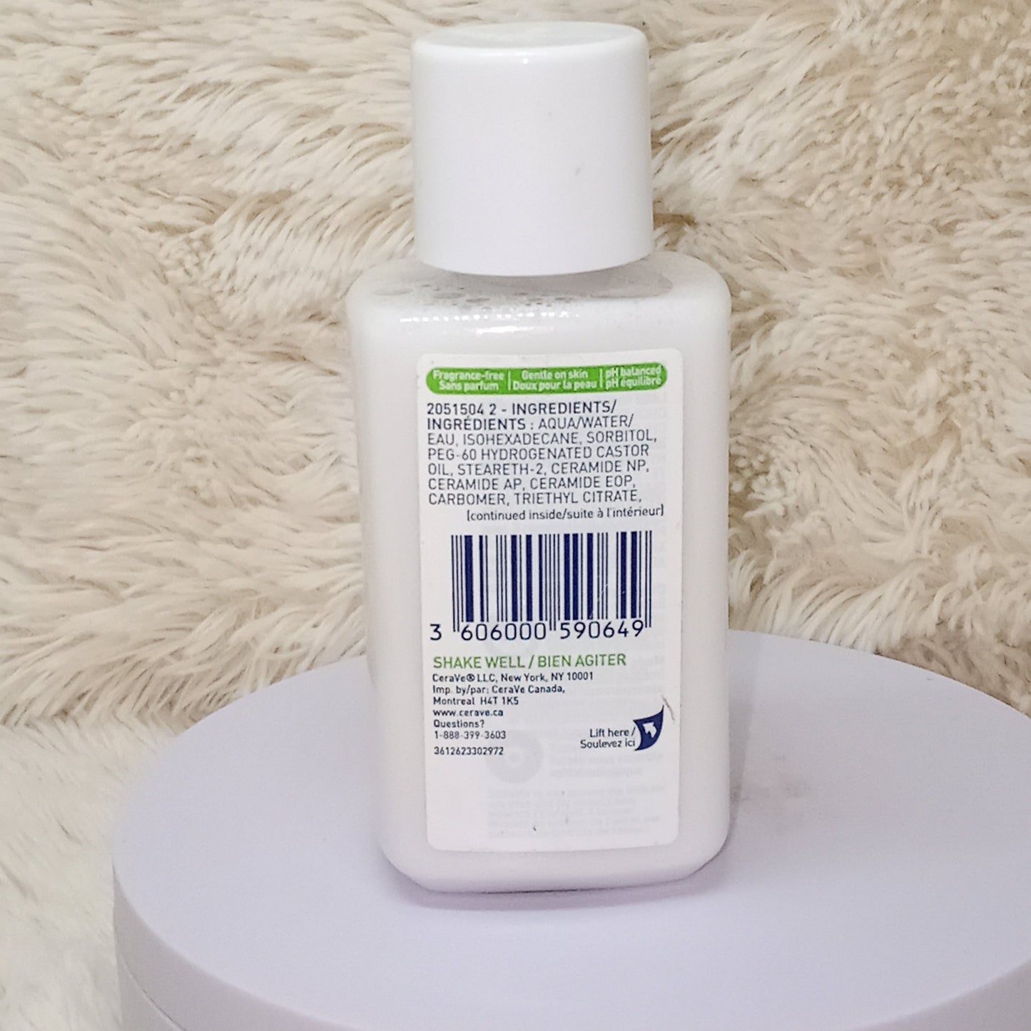CeraVe Comforting Eye Makeup Remover 118ml