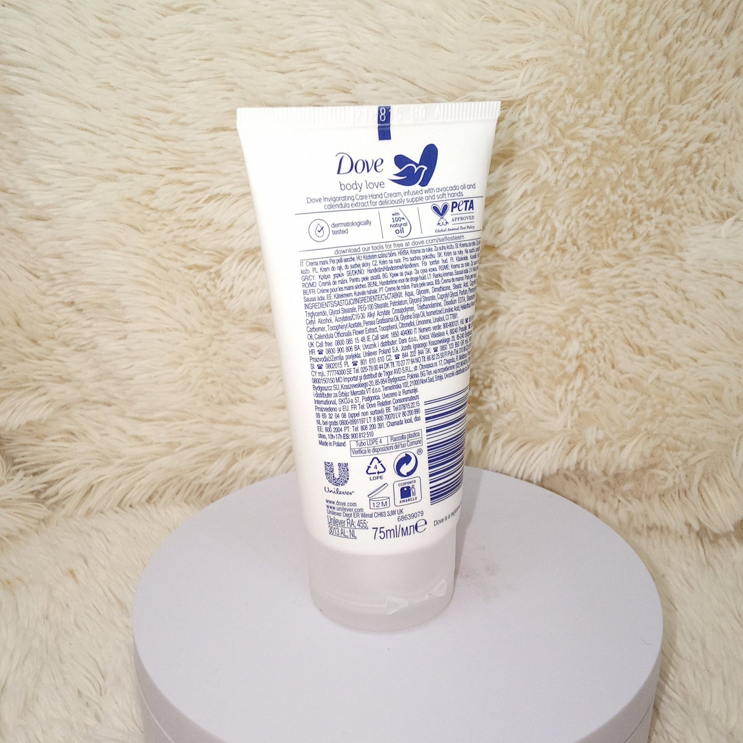 Dove Hand Cream 75ml Avocado Care