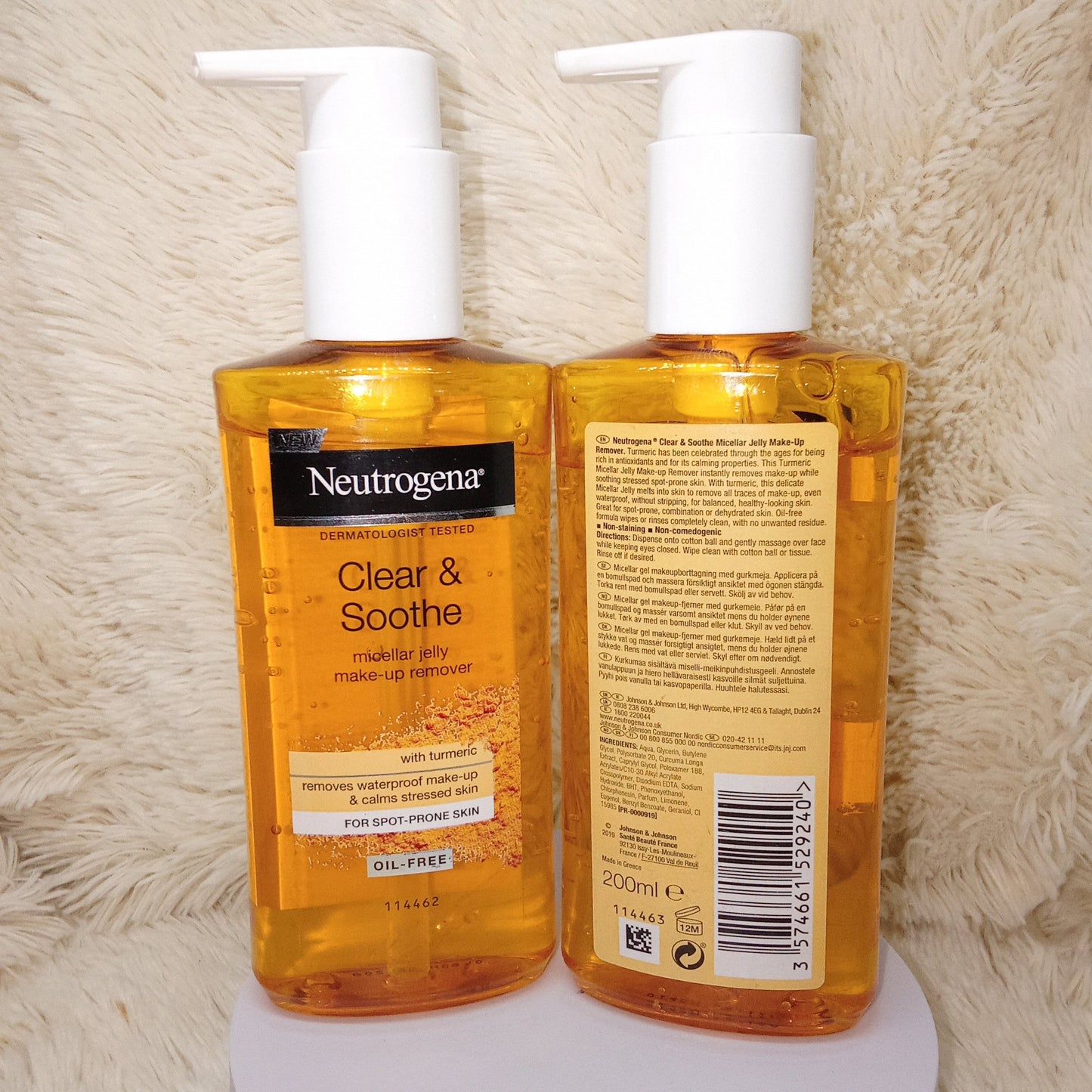 Neutrogena Clear & Soothe Micellar Jelly Remover 200ml