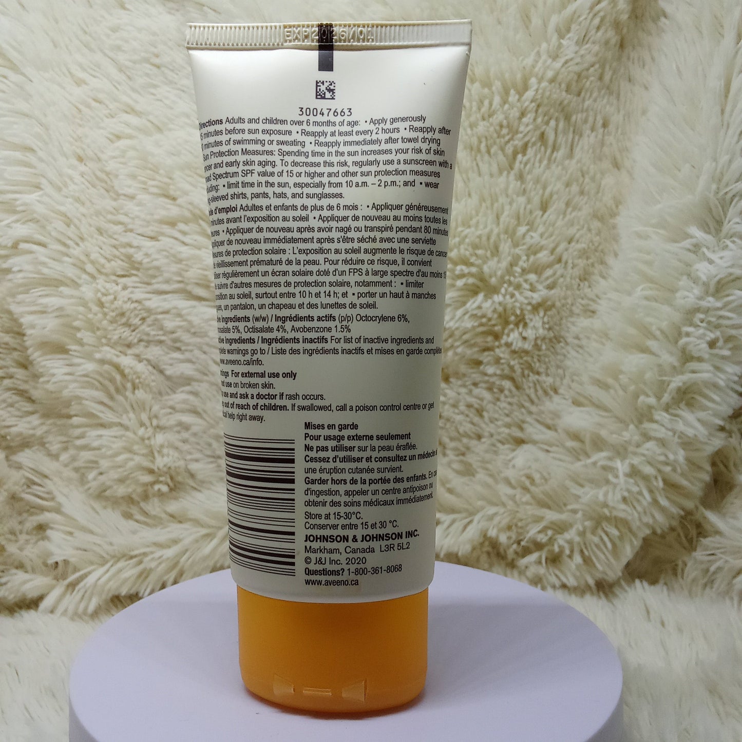 Aveeno Protect + Hydrate Sunscreen SPF 30 (88ml)