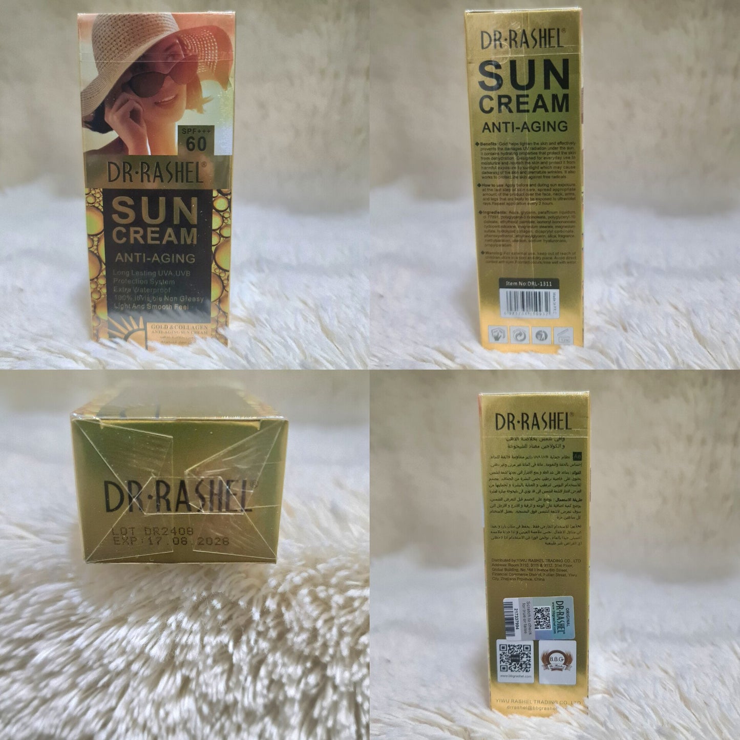 Dr Rashel Anti-Aging Sun Cream SPF 60+ (60g)