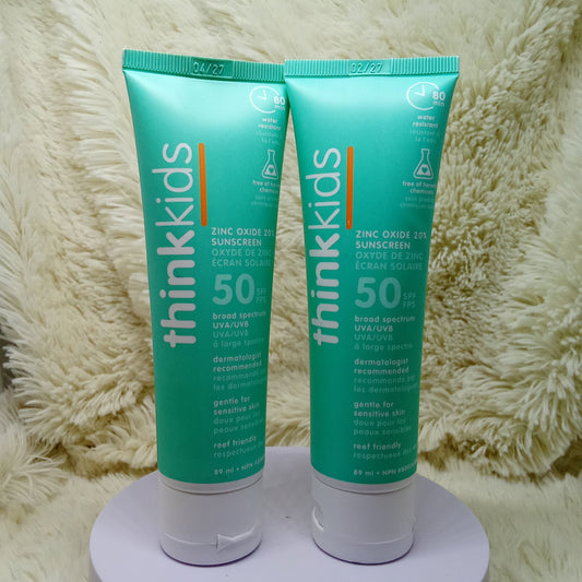 Thinksport Mineral Kids Sunscreen SPF 50 – 3oz