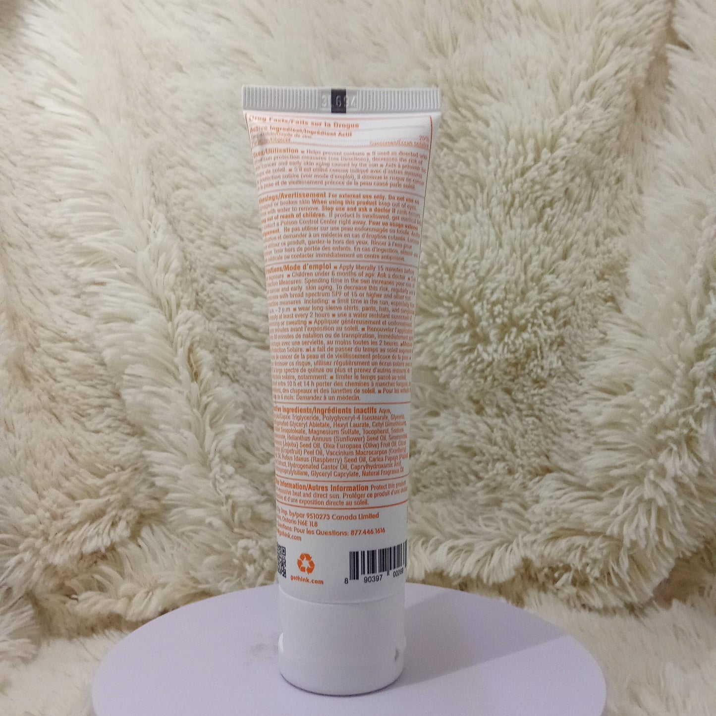 Thinkbaby SPF 50 Baby Mineral Sunscreen (3 oz)