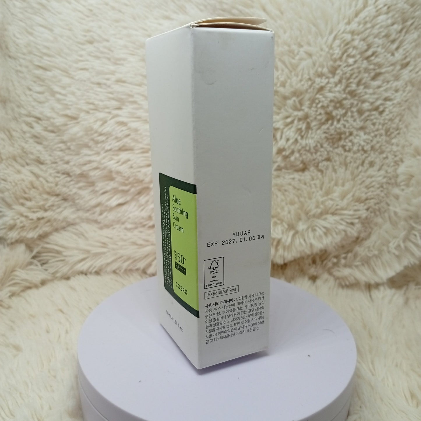 COSRX Aloe Soothing Sun Cream SPF50+/ PA+++ 50ml