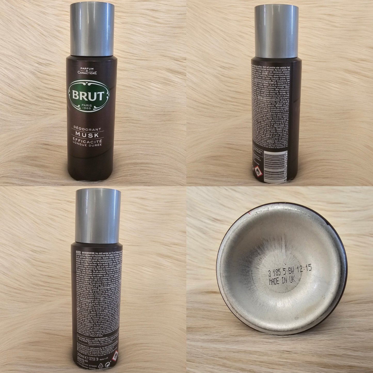 Burt Paris Musk Deodorant 200ml